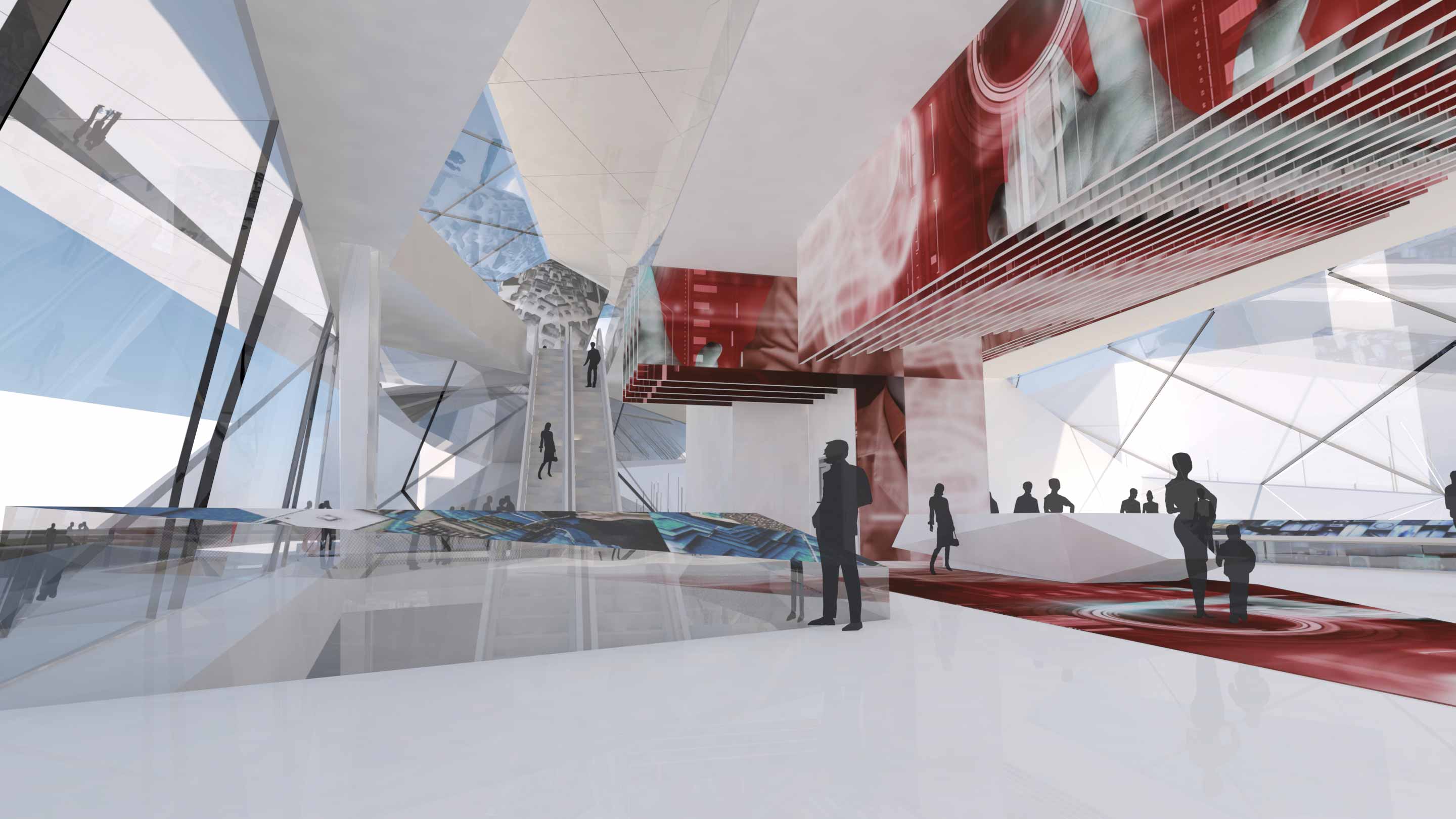 China architektur, Architekt Austria, futuristisches Design, futuristic design, chengdu china, chengdu exhibition center, ad2 architekten, doser-dämon, doser, dämon, daemon, ad2, museum, ad2 museum, china museum,